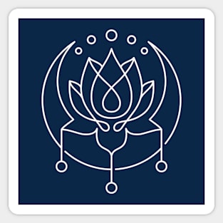 Lotus Elegance Sticker